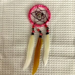 Rose Dream Cather Keychain